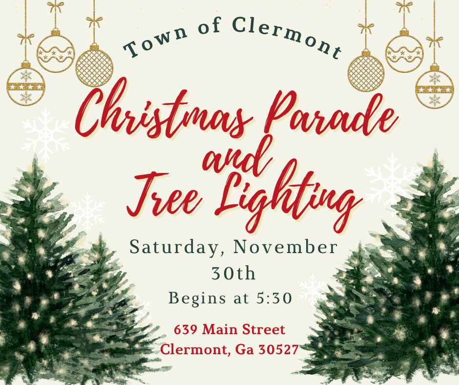 Christmas Parade Town of Clermont, GA